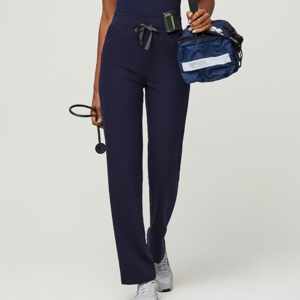 Figs Women's Navy Livingston scrub Pants